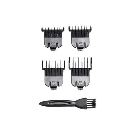 UR Easy Finish Kit Cutting Combs 4pcs and Cleaning Brush
